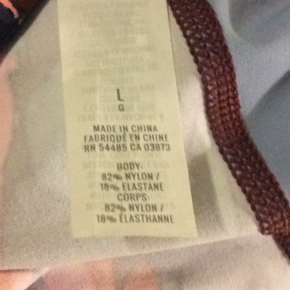 NEW Aerie Activewear Lycra nylon leggings Large - Picture 3 of 3